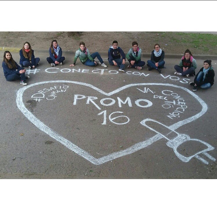 NicoGerbaudo18's tweet image. Gracias a los chicos de la promo 16 de Villa Concepción del Tio por sumarse #ConectoConVos #DesafioCinman