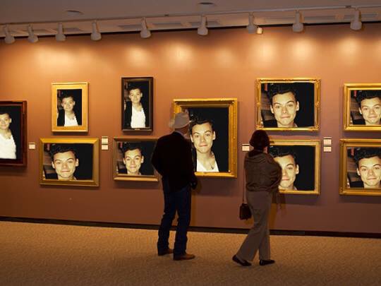 Me: "wanna go to an art museum?"

Friend: "what art museum?"