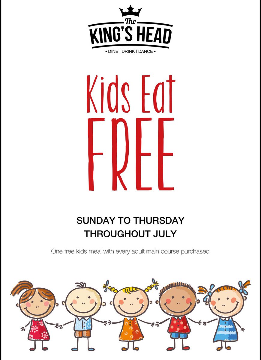 One for the kiddies this July, call 02890 509950 to book a table 👍