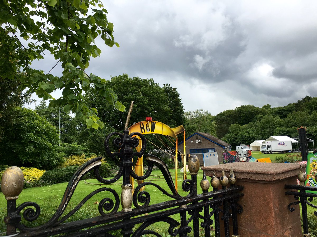 christinebelfas's tweet photo. Exciting! 
Preps for the big one
Belfast Carnival Village 
Tomorrow - Saturday
Ormeau Park 12-6pm
 #BCV https://t.co/Phq98aL8Ky