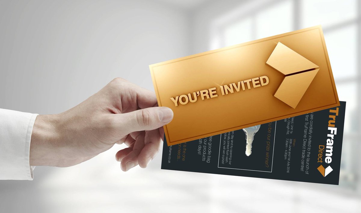 TruFrameDirect's tweet image. @TruFrameDirect open day in Hull on 30th June and 1st July! Pop along, view our products and grab some free food!