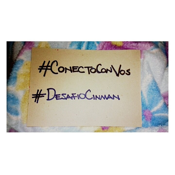 antoGarrone's tweet image. #ConectoConVos #DesafioCinman
