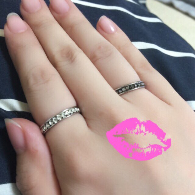 最近指輪にはまっている✨ https://t.co/sIVcuKu5LT