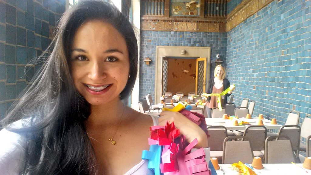 AnnagraziaC's tweet photo. Preparing our workshop for 60 kids! Learning spanish while making art is fun at #AMAmuseum
#MoreArt4MorePeople https://t.co/cgTR2AOugc