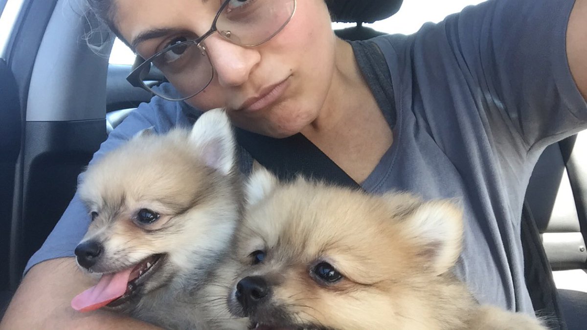ItzTatiana's tweet photo. Double the trouble๐ถ #pompups https://t.co/0uMJAG9zxu