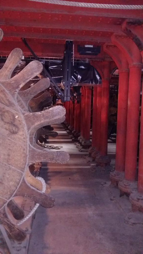 IsabelleRompais's tweet image. Visite du 5eme sous sol Opéra Garnier avec @FondationOrange #FondationOrange vraiment impressionnant :-)