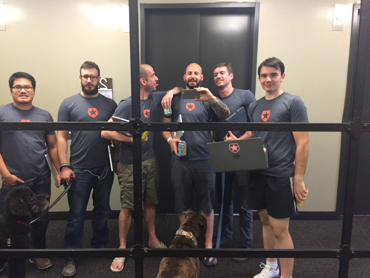 fintechfox's tweet photo. #backbasehackathon looking great, thanks to our sponsor #auth0 ! #swag #backbase #fintech #hackathon16 https://t.co/I1pP1ZAJQN