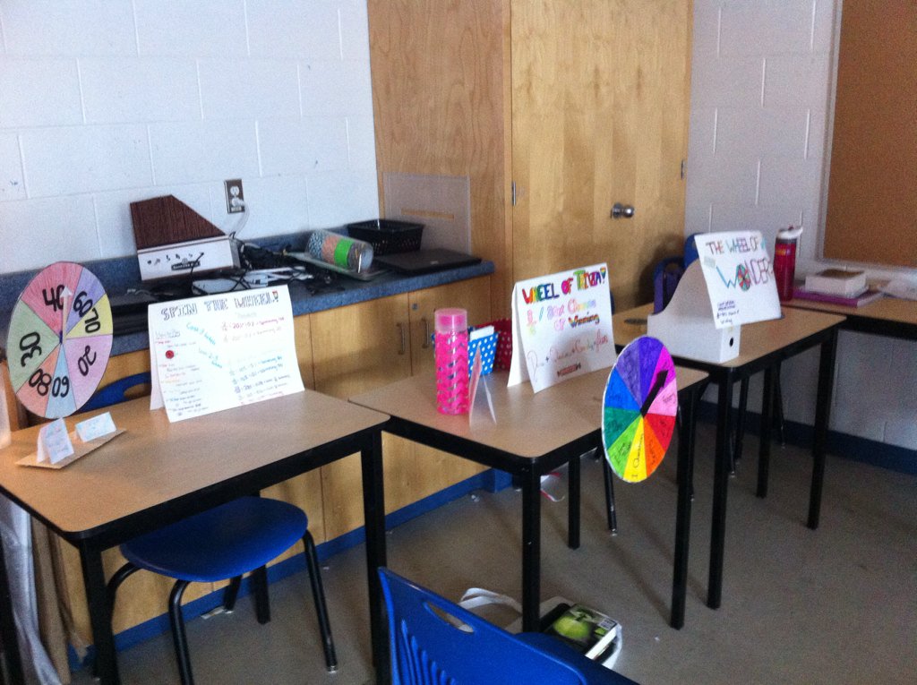 Lisa_Donohue's tweet image. Putting the final touches on our games for the #probabilityfair this afternoon.