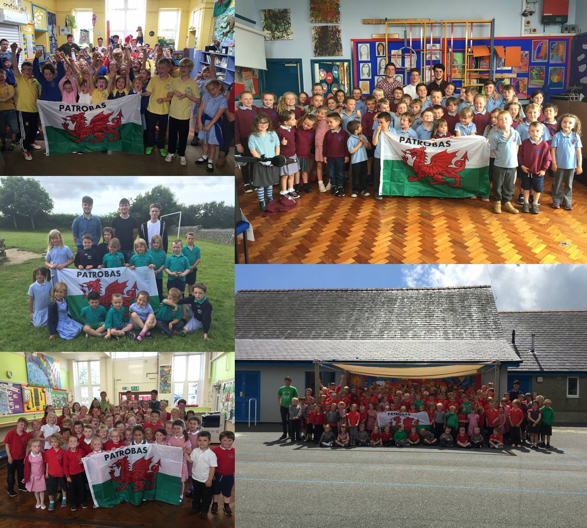 patrobasband's tweet photo. Diolch i ysgolion Tudweiliog, @YsgolBrynaerau, @ysgolllanbedrog, Morfa Nefyn a @Ysgolpentre am y croeso! https://t.co/QWl2GAkG0z