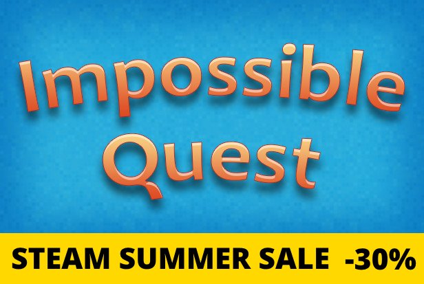 Stellan_Bacq's tweet image. Impossible Quest $1.39 on #Steam -30% OFF Now! store.steampowered.com/app/485860/ #game #indiedev #SummerSale #Sale #Deal