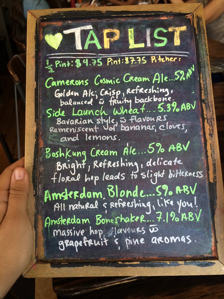 TweetsOnTheMoon's tweet photo. It's Friday Friday, 5$ Friday! @CameronsBrewing @BoshkungBrewing @sidelaunch @amsterdambeer 😍😍🌞🌞 https://t.co/qBbumUawC7