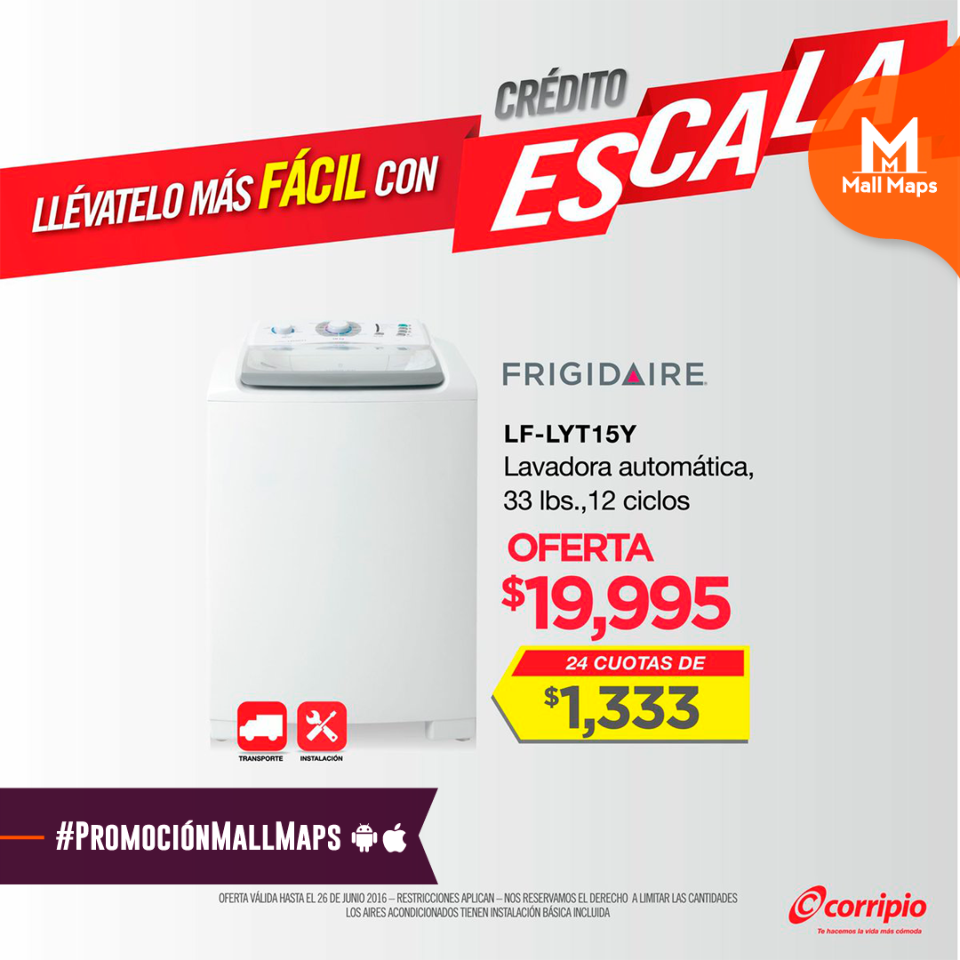 MallMapsRD's tweet photo. Credito Escala con @TiendasCorripio #PromocionMallMaps https://t.co/8Zva7YKDig