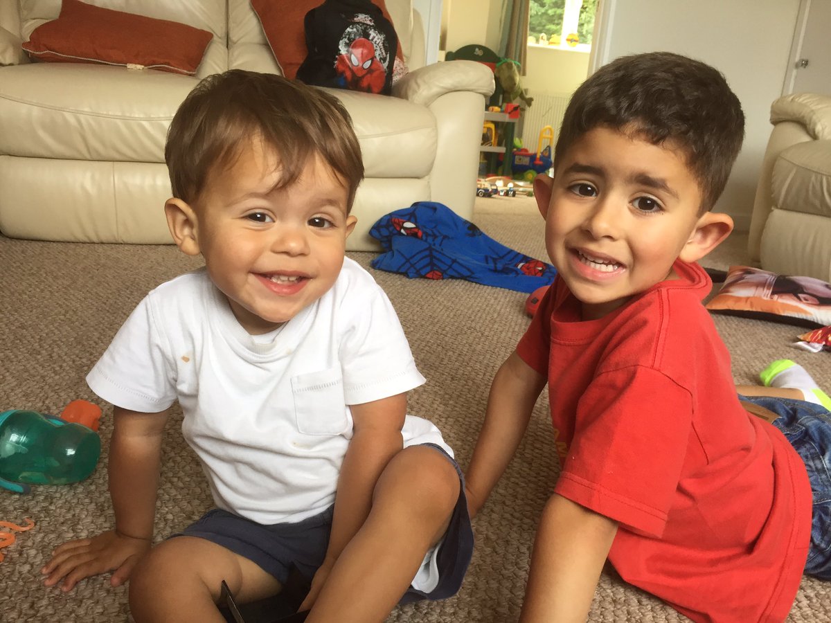 mecompton74's tweet photo. Had a lovely afternoon off with these cheeky monkeys #housetrashed https://t.co/NBtcOB7gr7