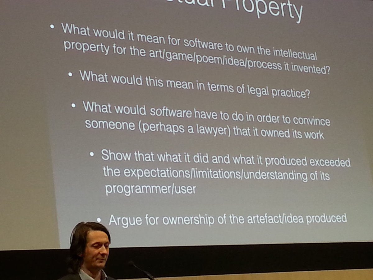 copyrightcentre's tweet photo. Had enough thinking about #Brexit? Here are some tricky questions on robots and IP instead from #createfest16 https://t.co/XgfGjIud63