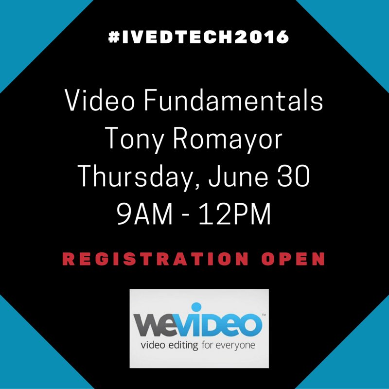 MarilynEDU's tweet photo. IV summer PD has begun. Next up, video fundamental. #IVEdTech2016
#ECESD #ICOE #IVCue
https://t.co/tM18nSel1J https://t.co/DNBxFLfkw0