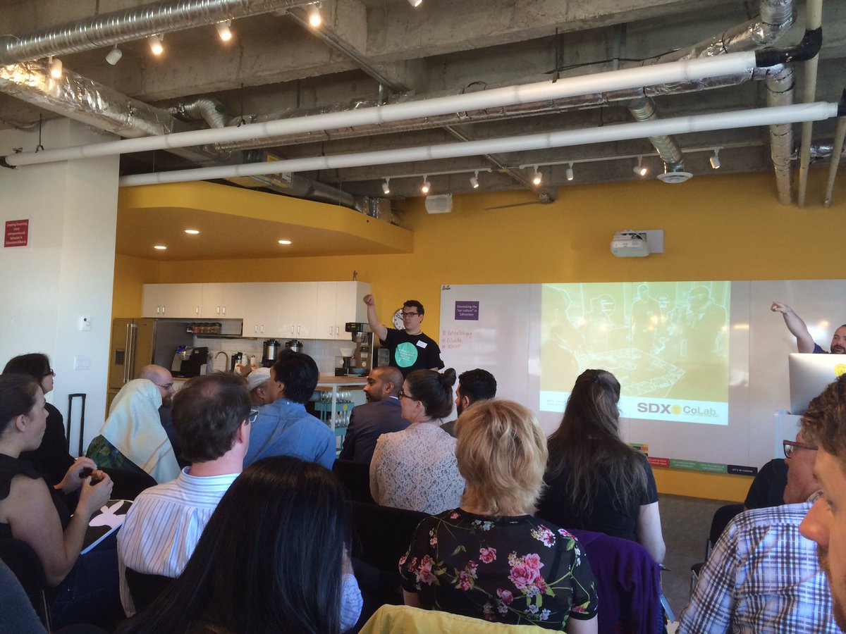 ChrisGusen's tweet image. Great group at #ActionLabYEG this morning ready to dig into #yeg challenges via systemic design. #CoLabAb #SDXCOP