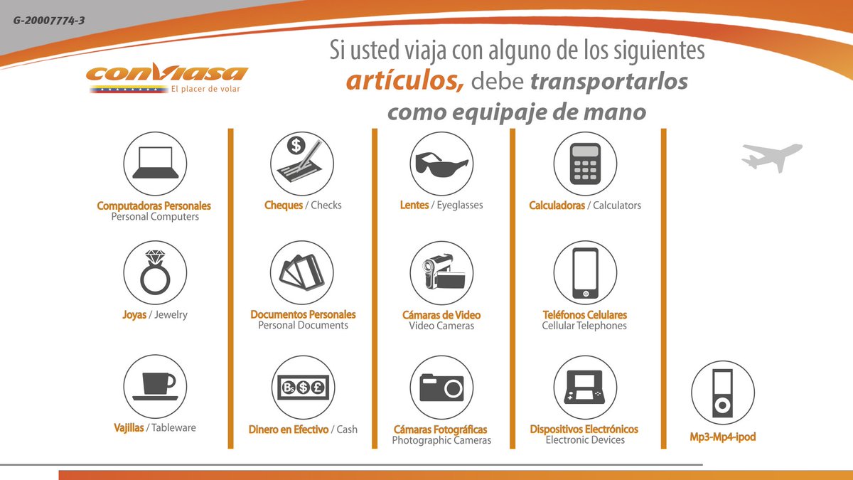 conviasa_ve's tweet photo. #TipsDeEquipaje https://t.co/VIA3R8R9up