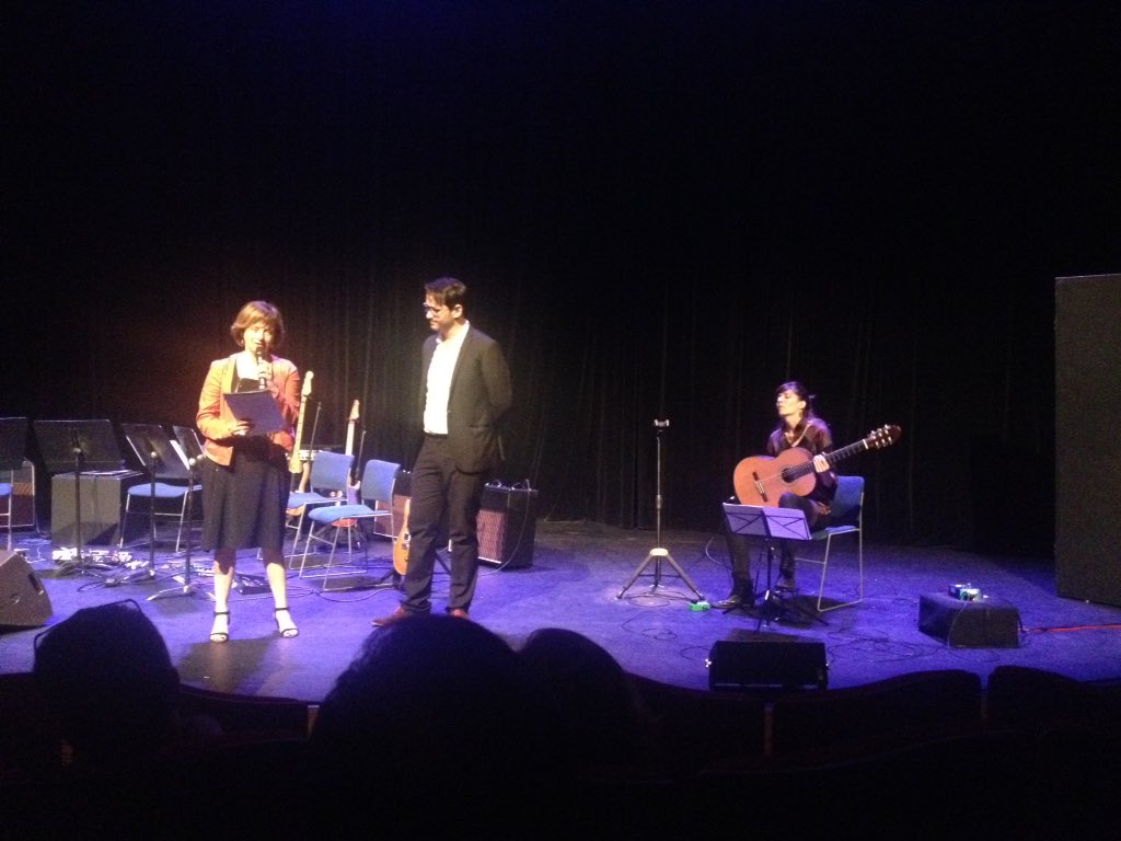 SmartInstrum's tweet photo. The premiere of Hauteurs @tbordalejo @philharmonie @AMamouMani #SmartInstruments https://t.co/UBJi2usQIJ