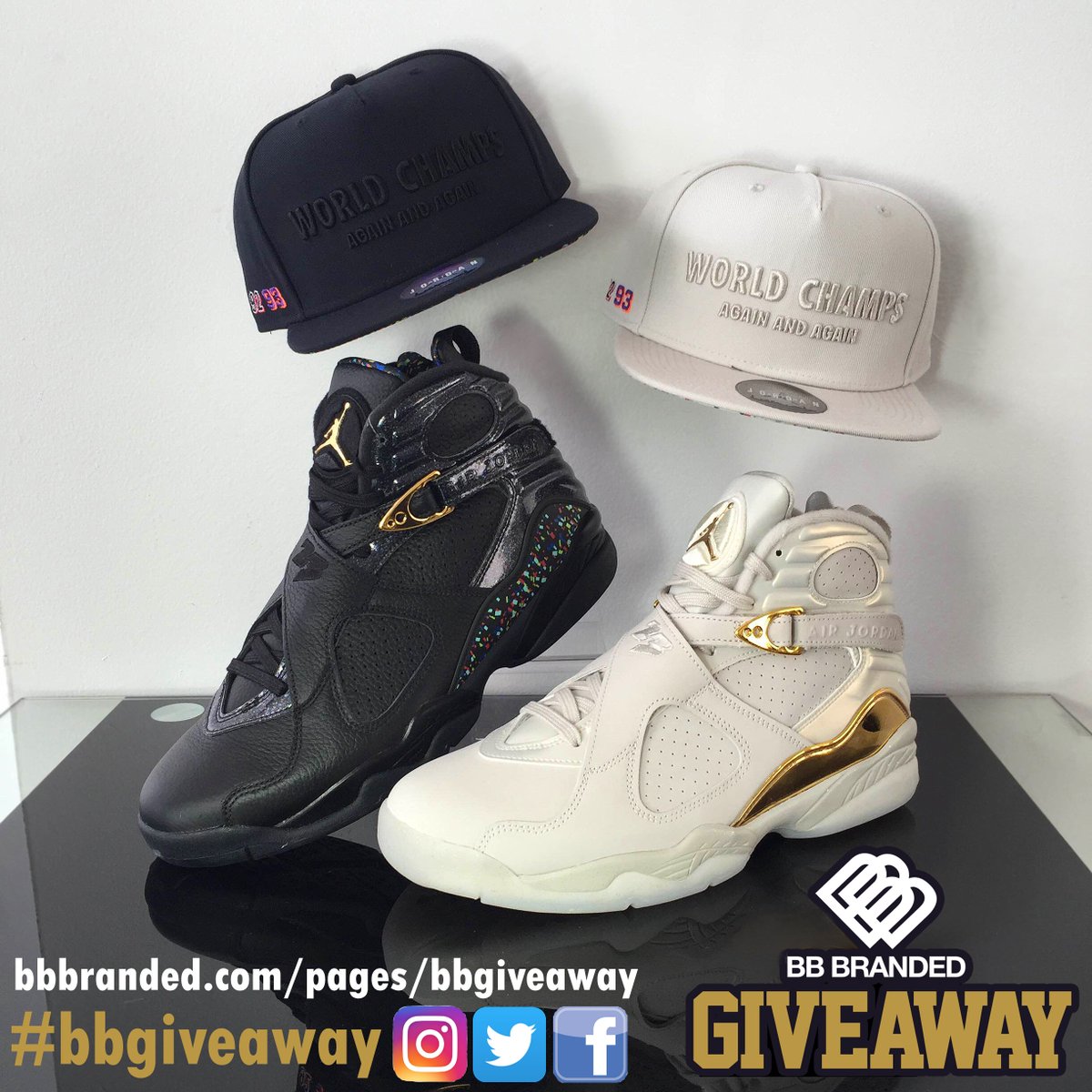 BBBrandedStore's tweet photo. THE RETRO 8 "C&C" GIVEAWAY CONTEST ENDS IN 3 HOURS!! if you haven't entered, do so now! #Retro8 #JordanGameStrong https://t.co/CIEYEKHrWd