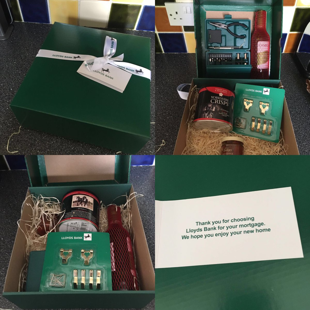 2LSolis's tweet photo. @AskLloydsBank Thanks for our welcome gift ... It was a nice surprise after a busy week! https://t.co/BwjlKFSDR9