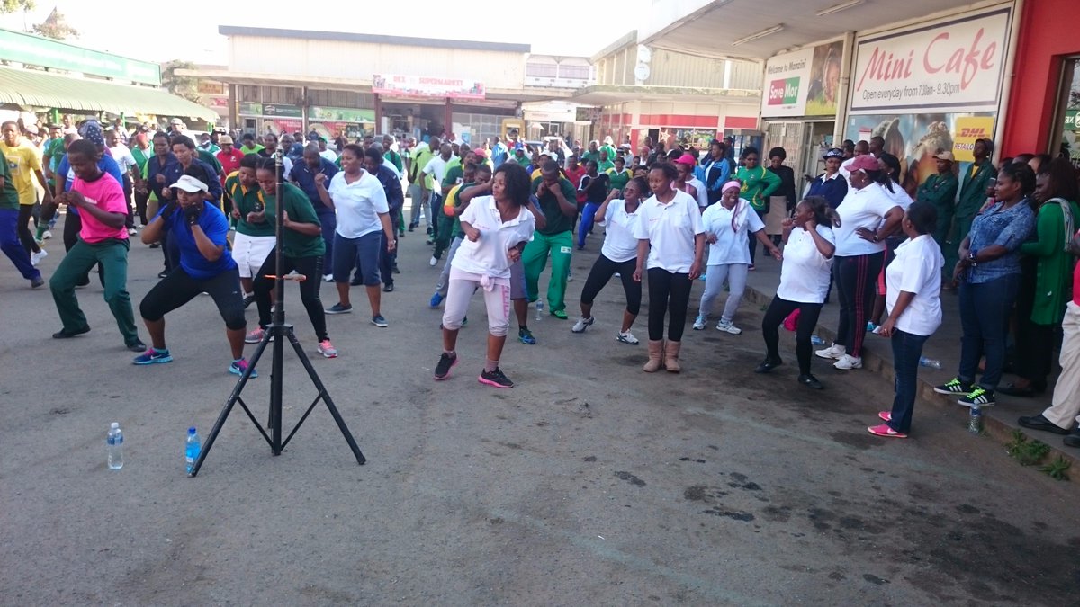 SHUKUMA MASPALA AT PRESIDENT CENTRE IN MANZINI