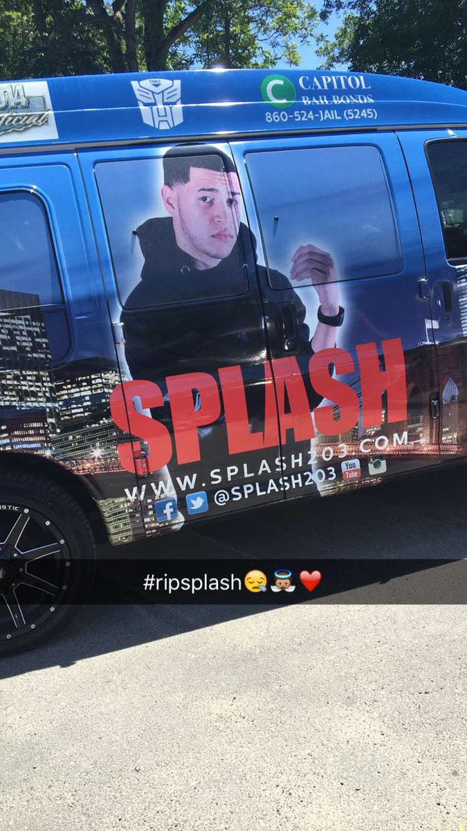 kaylamcxo's tweet photo. today you officially rest in peace iran. you'll forever be loved &amp; missed❤️ #ripsplash 👼🏽 https://t.co/2wHEzWQ6UJ