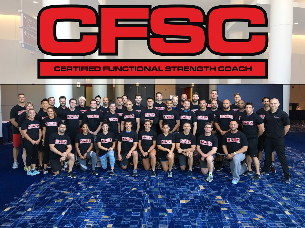CertifiedFSC's tweet photo. We are proud to welcome 40 new @CertifiedFSC coaches from the Sold Out event at @Perform_Better Summit in Chicago! https://t.co/qTIjxrmZPa