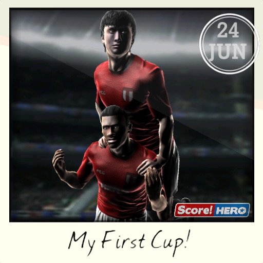 My First Cup! #scorehero itunes.apple.com/gb/app/Score!-…