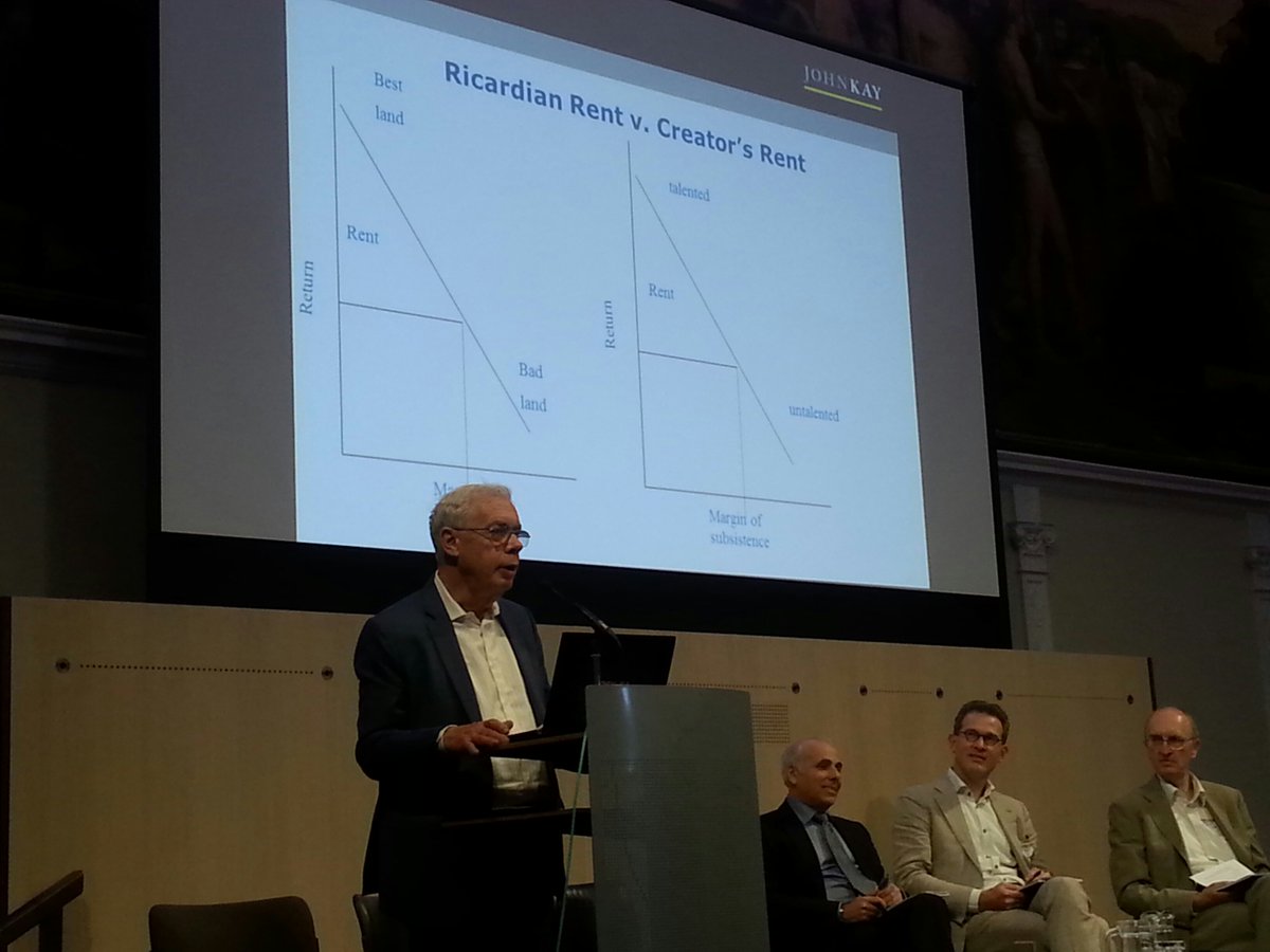 copyrightcentre's tweet photo. Professor John Kay adding some economics to a day of creativity and law at #createfest16 #creators'rents #graphs https://t.co/N8f7iwU6R9