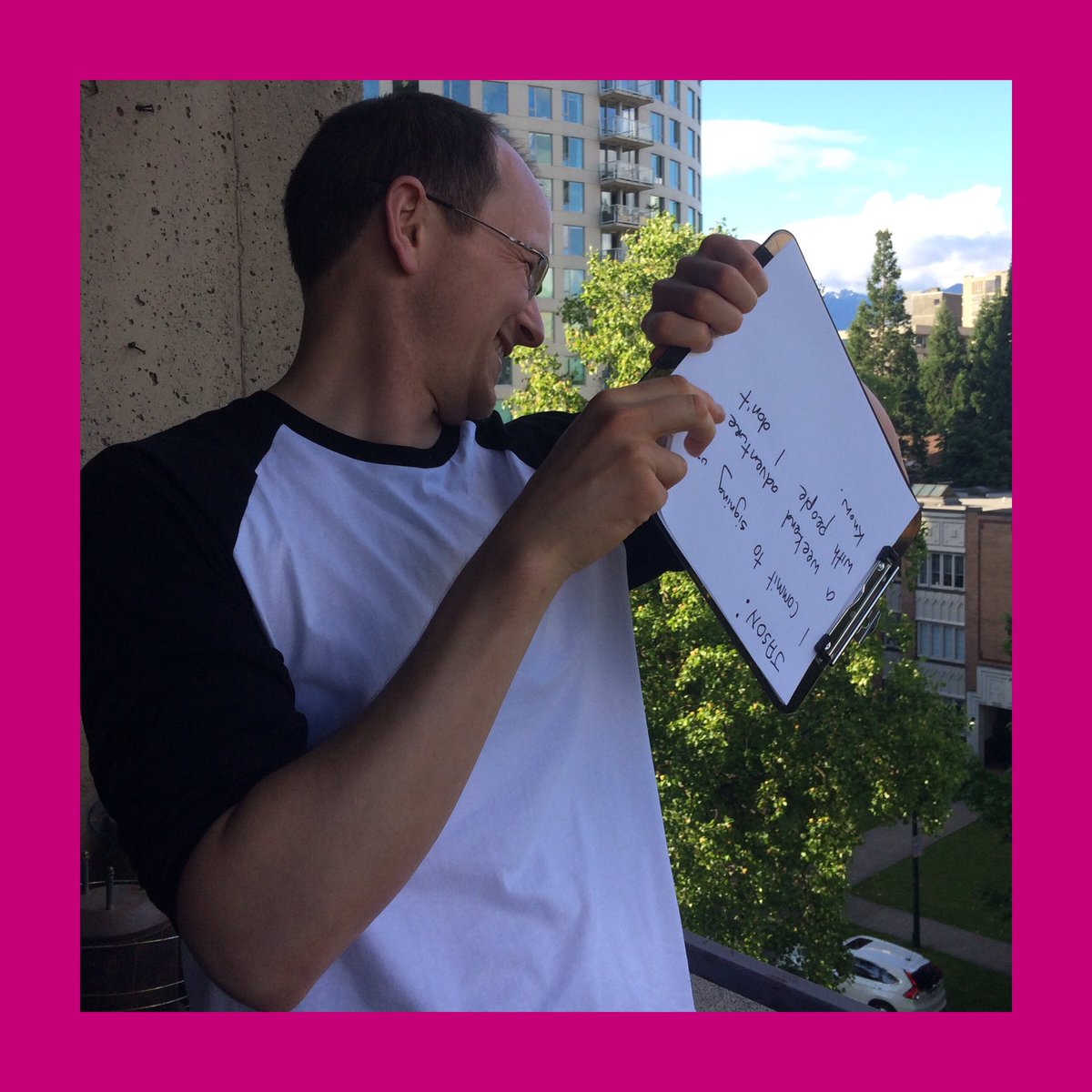 SashaHerm's tweet photo. I love it when men step into their #strength! It takes that to look inside &amp;commit to a #first! 
#courage #Vancouver https://t.co/p8QVBj0XIL