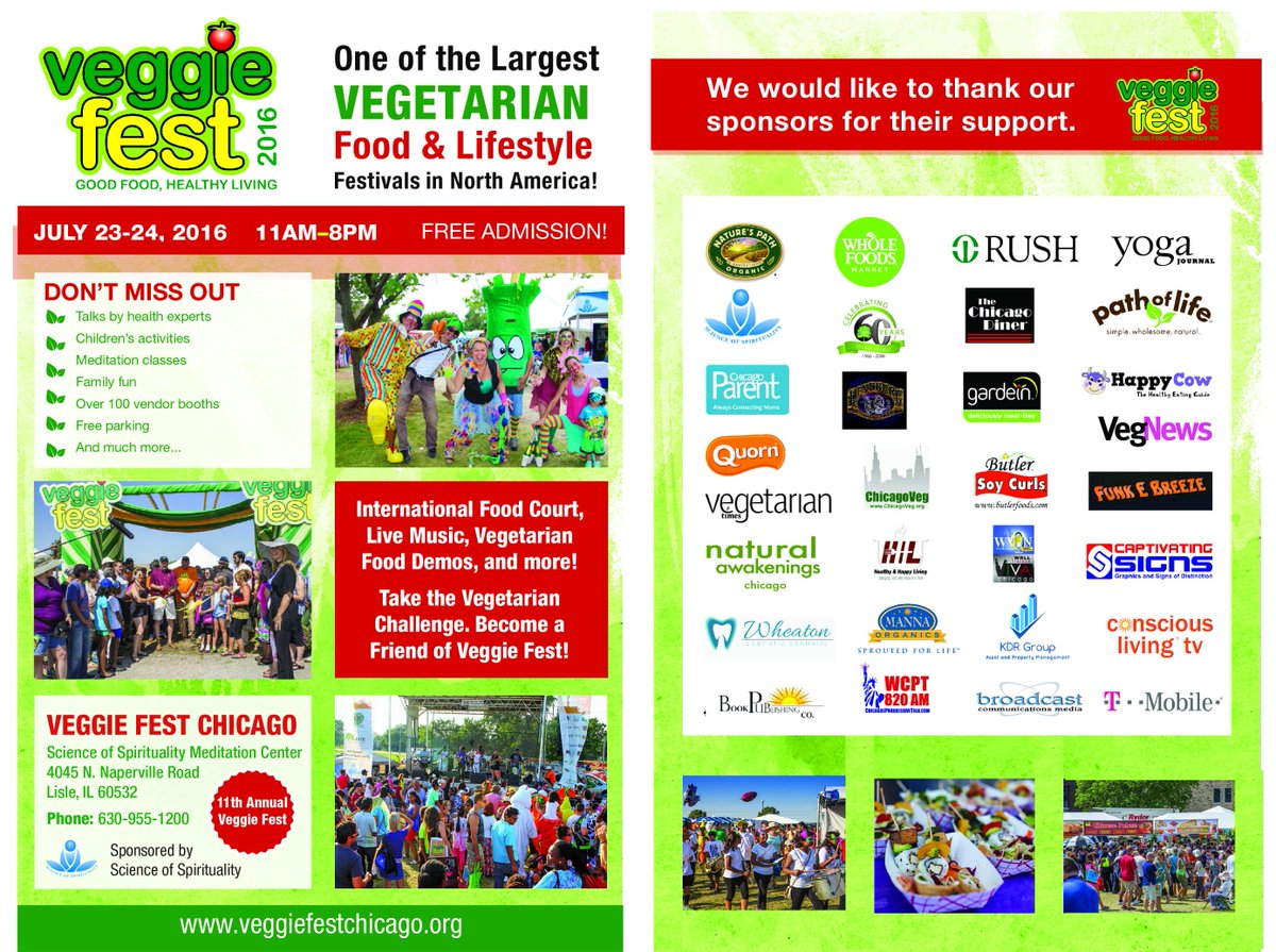 VeggieFest Chicago (VeggieFest) Twitter
