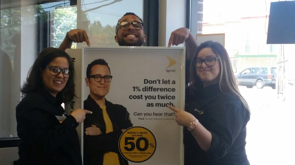 SPRINTfoxon's tweet photo. Be Like Paul and Switch to Sprint!! @bthudson3 @Heather_B43 https://t.co/00k2gmnmUA