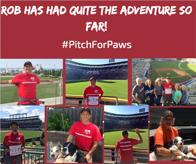 buttehumane's tweet photo. Rob's journey isn't over yet! Keep up with his adventure at https://t.co/zSAczJsDDY 

#PitchForPaws https://t.co/Q789fzw4jO
