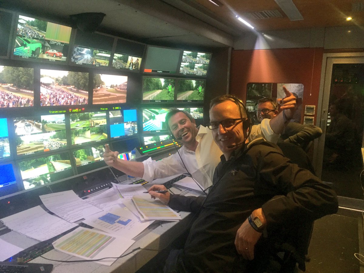AuroraMediaWW's tweet photo. Hello from the TV truck here at #fos 🚐#GoodwoodFOS #goodwood https://t.co/P1CAn2J4aY