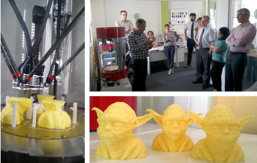 Maitre Yoda ou comment la <a href="/fedplasturgie/">Fédération de la Plasturgie et des Composites</a> associe ludique &amp; innovation ! former
l'équipe, approche concrète de la 3D