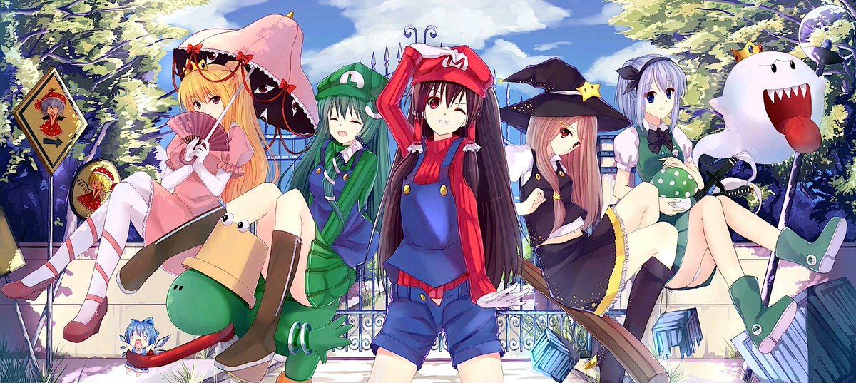 AlaPutah's tweet photo. @Dsimphony Super mario en anime #QueMonas https://t.co/G6D5UfwdLz