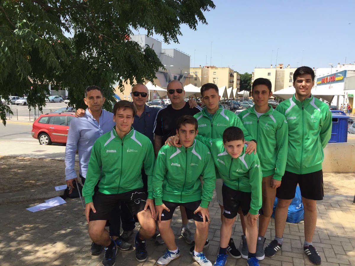 Hoy viajan con la selección Andaluza Para (Lisboa)
Jose Manuel Pavón 
Pablo Pallares 
Andres Romero 
Raul Rivero 💪🏼