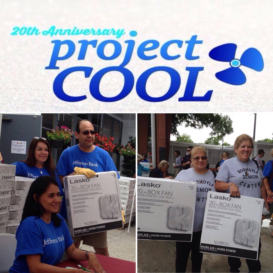 CathCharitiesSA's tweet photo. PROJECT COOL! Donate a 20" fan at any Jefferson Bank or Fire Station (except #23) #ProjectCoolSA2016 #ccaosa https://t.co/BHbQ3XOpVF