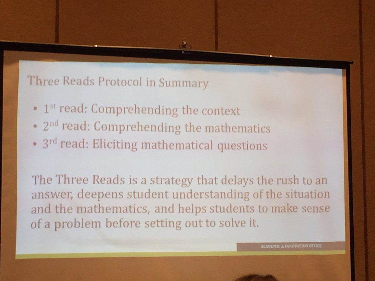KJPenney's tweet photo. Three Reads Protocol #TODOS2016 https://t.co/76KKrNasok
