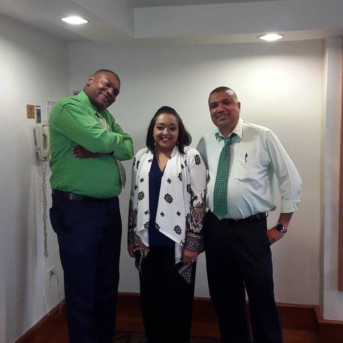 Roger Simon, Latifah &amp; Demapster@ Customs Seminar in Trinidad!