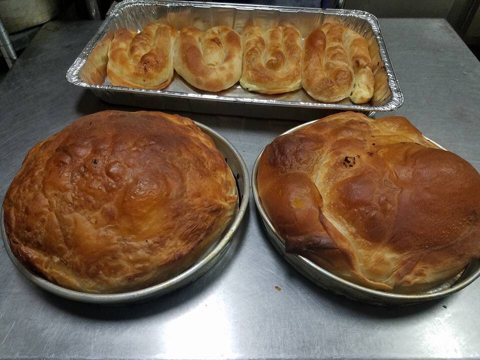 SimonsDeliBX's tweet photo. Homemade burek omg deliciousness https://t.co/J2czOdl86B