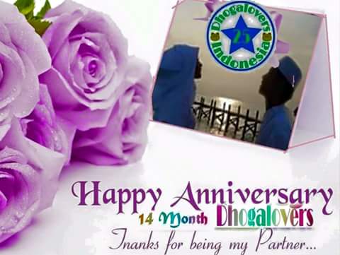 Selamat tgl 25 yg ke 14 bulan  DHOGALV. All the best for everything dah pokonya mah RAMADHAN SPEC14L RIDHOEGA LOVERS