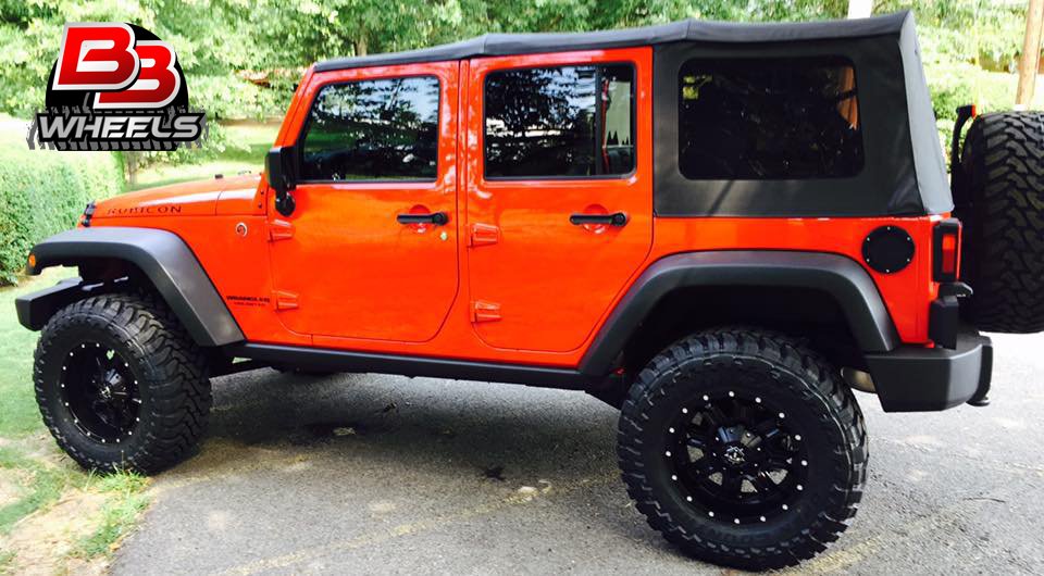 bbwheelsonline's tweet photo. 18X9 #TIS #535B wheels on a #Jeep #Wrangler.  Thanks for the business Carl G! https://t.co/9uisxZrvlK