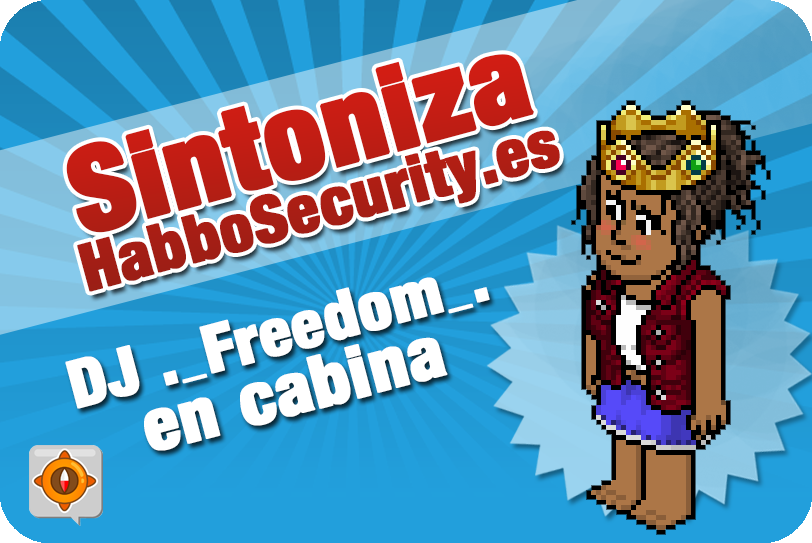 ESHabboSecurity's tweet photo. 📢¡Sintoniza a nuestra Dj @FreedomHabb🎧 desde la cabina más alegre! Vía web: https://t.co/crpy8qKyrd o desde #HSEApp https://t.co/GNs9tXJB1y
