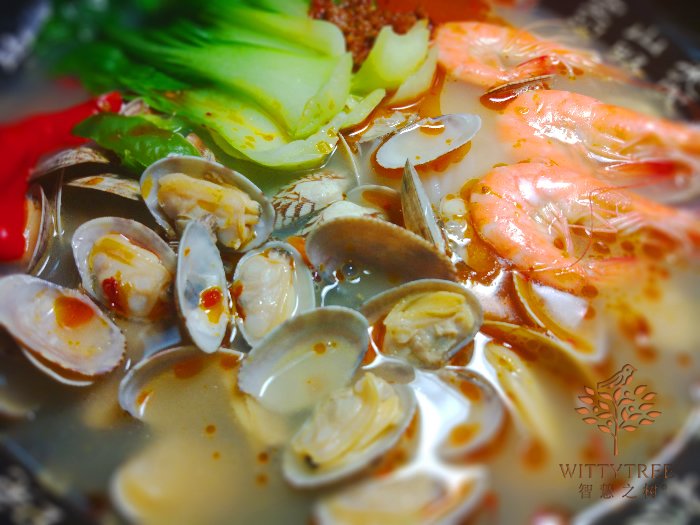 wittytree's tweet image. i make seafood rice noodle yesterday, i want know how much you think? 昨天自己做的海鲜粉，就问大家这碗应该卖多少钱？关注微信zhihuizhishu和微博智慧之树