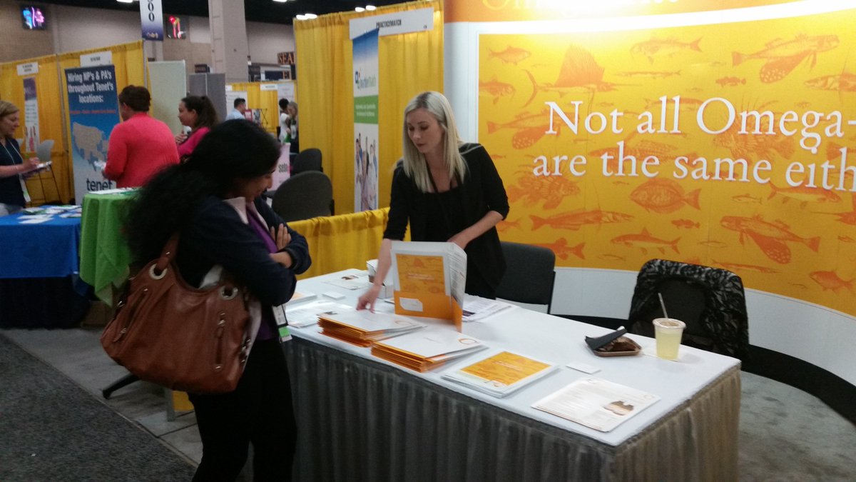 OmegaBrite's tweet photo. Having a time meeting all the attendees at @AANP_NEWS #AANP16 National Conference. Come Say hi #Booth127 #OmegaBrite https://t.co/wb00RtE9UQ