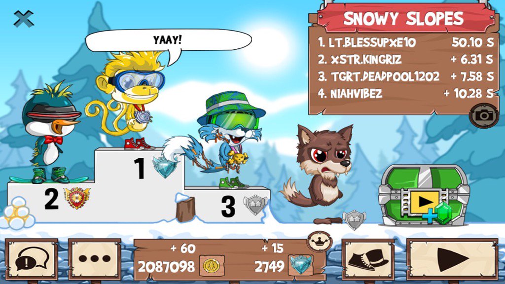 TakeFlight1996's tweet photo. All those guys just got washed #funrun2 #KingRiz #deadpool1202 #niahvibez https://t.co/woLuLa0zRJ