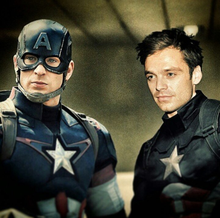 StevenRogersCAG's tweet photo. Steve Rogers and Bucky Barnes Captain America @CapAmericaBucky https://t.co/fo56KgBH2t