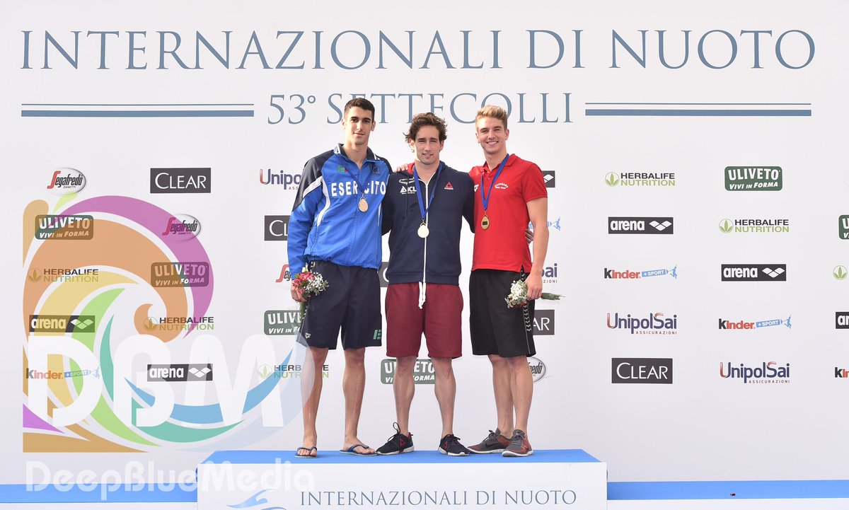 DBM_Media's tweet photo. Trofeo #Settecolli2016
#50Backstroke Men #Podium
1. @GuyBarnea (ISR)
2. @NiccoBoomBoom (ITA)
3. @bohiiii (HUN) https://t.co/GHk302zxjp