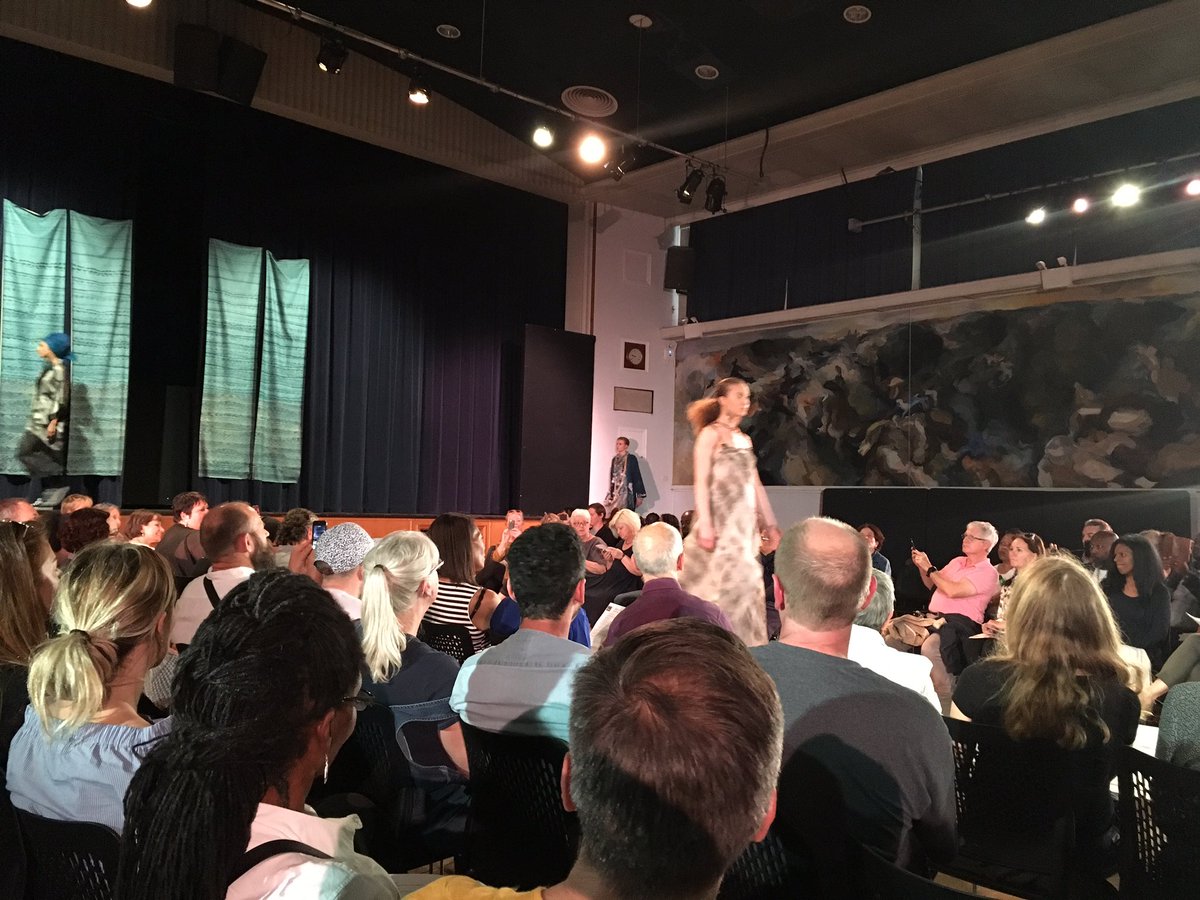 First ever #catwalk #fashion show has started <a href="/morleycollege/">Morley College London</a> impressive so far!